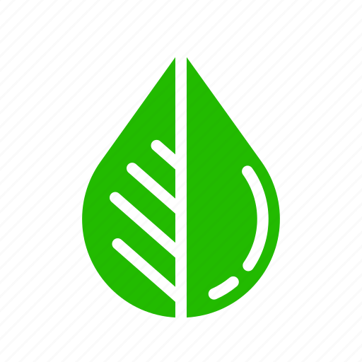 Leaf, nature, water, drop icon - Download on Iconfinder