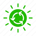 energy, recycle, sun
