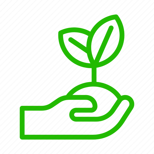Hand, forest, leaf, plant, tree icon - Download on Iconfinder