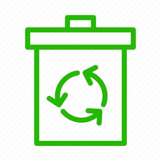 Eco, recycle, trash, bin icon - Download on Iconfinder
