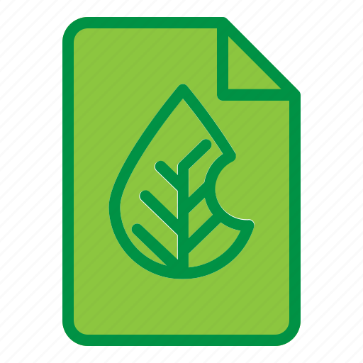 Data, document, ecology, green icon - Download on Iconfinder