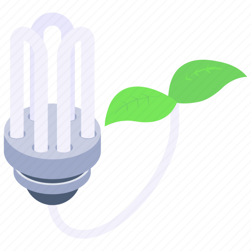 Eco bulb, light bulb, illumination, light, green energy icon - Download on Iconfinder