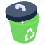 dustbin, garbage can, trash bin, recycle bin, rubbish bin 