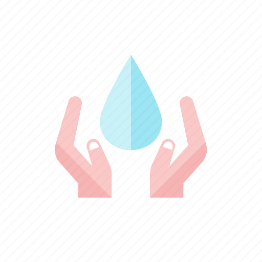 Hand, water icon - Download on Iconfinder on Iconfinder