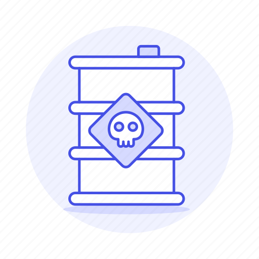 Barrel, chemical, danger, dead, ecology, harmful, pollutant icon - Download on Iconfinder