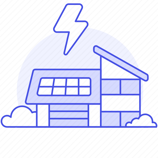 Awarenes, ecology, energy, environmental, house, panel, photovoltaic icon - Download on Iconfinder