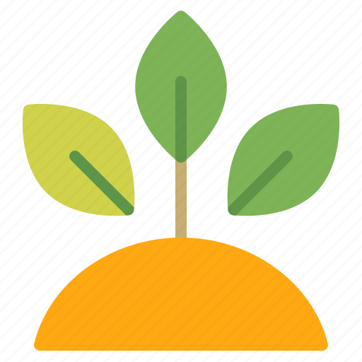 Garden, gardening, growth, plant, soil, sprout icon - Download on Iconfinder