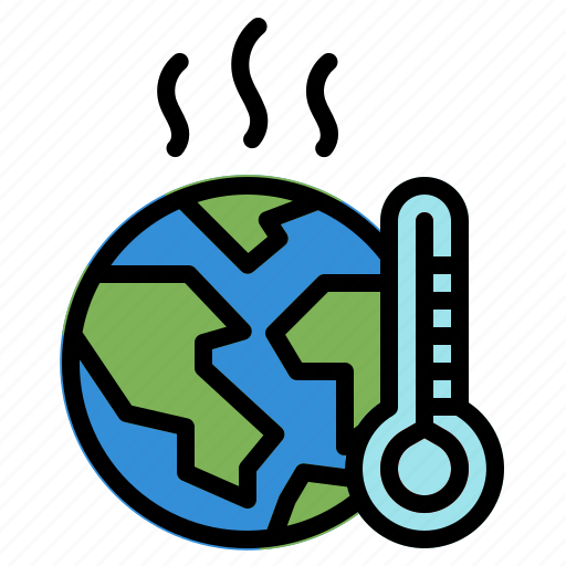 Climate, earth, global, heat, hot, warming, world icon - Download on Iconfinder