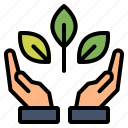 eco, ecology, gesture, green, hand, leaf, nature