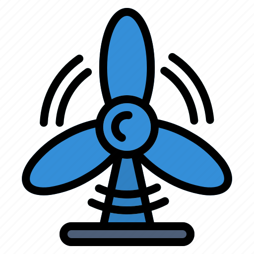 Ecology, energy, power, wind, windmill icon - Download on Iconfinder