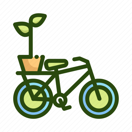 Bike, ecology, nature, plant icon - Download on Iconfinder