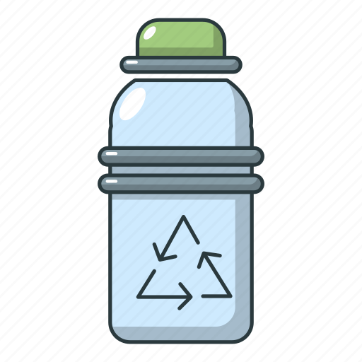 Bottle, cartoon, drink, mineral, plastic, purified, water icon - Download on Iconfinder