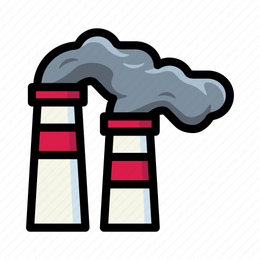 Environment, factory, industrial, pollution icon - Download on Iconfinder