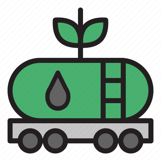 Eco, ecology, fuel, green, nature, truck icon - Download on Iconfinder