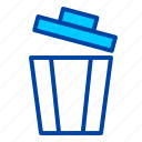 trash, bin, recycle, remove