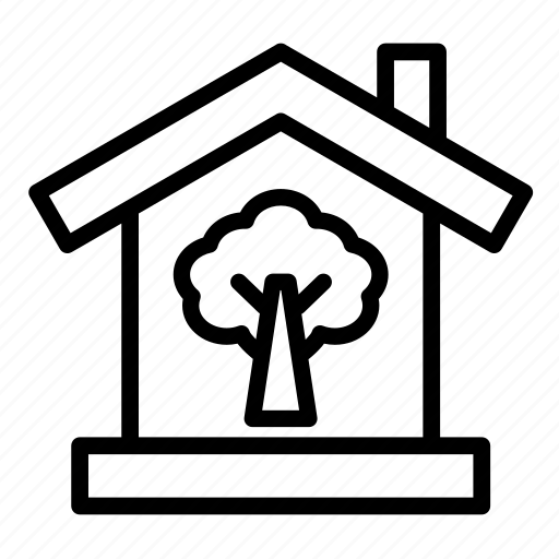 House, home, building, tree icon - Download on Iconfinder