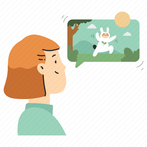 Ecology, animals, nature, personal, eco, awareness, woman illustration - Download on Iconfinder