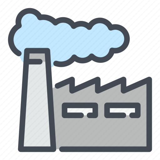 Factory, industry, production, industrial, manufacturing, energy, ecology icon - Download on Iconfinder