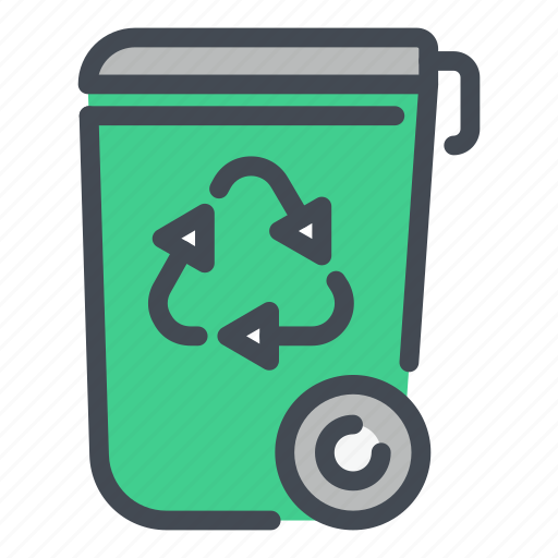 Bin, trash, garbage, recycle, ecology, environment, recycling icon - Download on Iconfinder