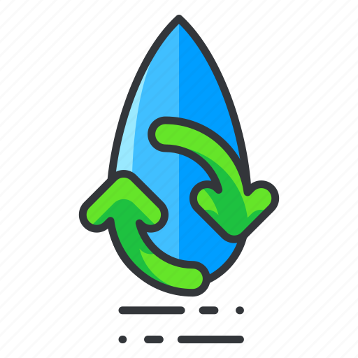 Ecology, reuse, water icon - Download on Iconfinder
