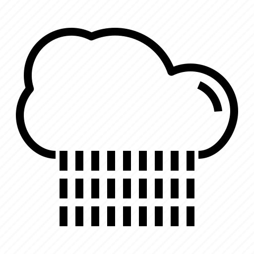 Rain, cloud, climate, raindrops, raining, weather icon - Download on Iconfinder