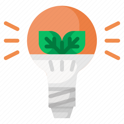 Ecology, leaf, lightbulb, light, eco icon - Download on Iconfinder