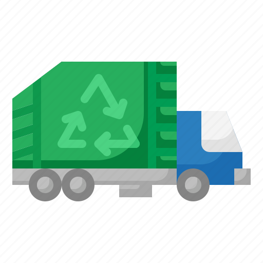 Garbage, truck, recycle, trash, ecology icon - Download on Iconfinder