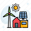 alternative, clean, energy, panels, roof, solar, sun 