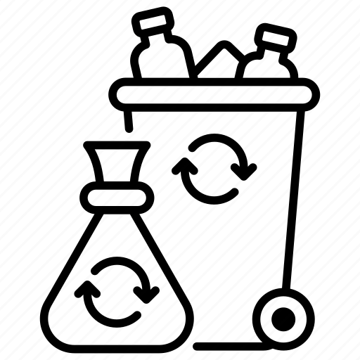 Recycling, bin, recycle, container, trash, waste, sorting icon - Download on Iconfinder