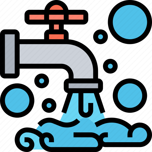 Water, tap, pipe, resources, environment icon - Download on Iconfinder