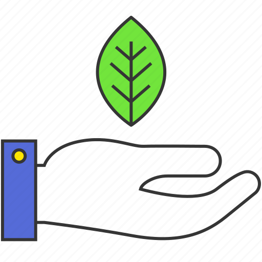 Eco, green, leaf, nature, organic, plant, protection icon - Download on Iconfinder