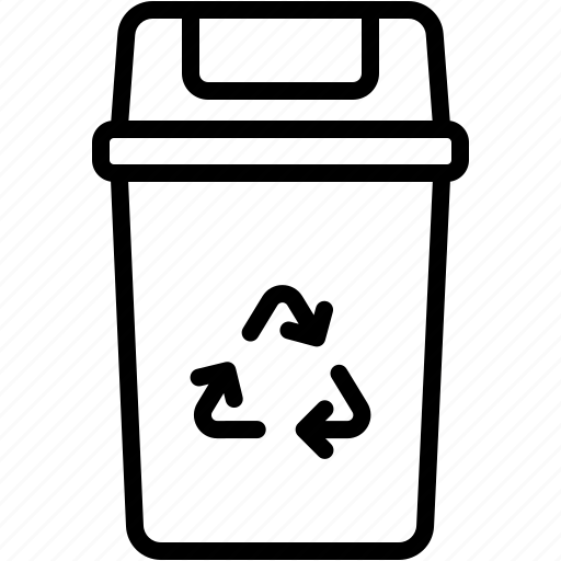 Recycle, recycle bin, ecology, garbage, dustbin, eco icon - Download on Iconfinder