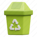 recycle, trash, garbage, waste, bin, rubbish, can 