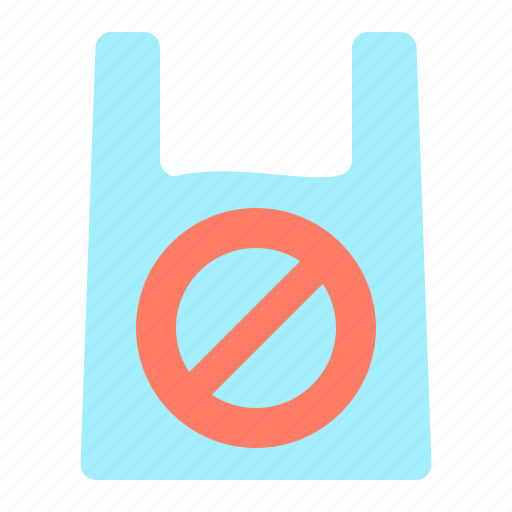No plastic, forbidden, prohibited, restricted icon - Download on Iconfinder