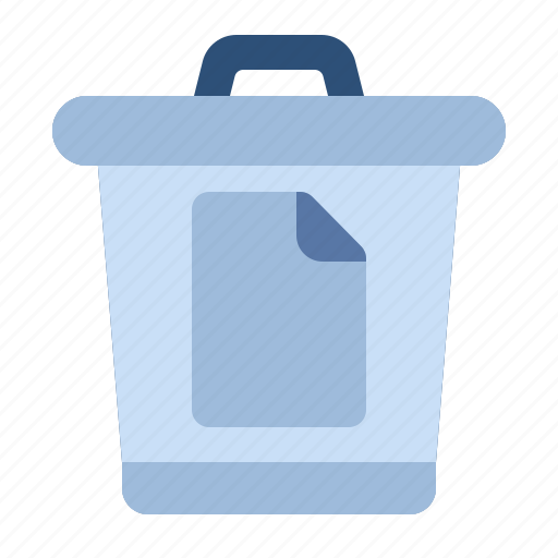 Trash bin, paper, garbage, rubbish icon - Download on Iconfinder