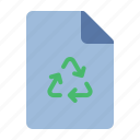 paper, recycle, document, business