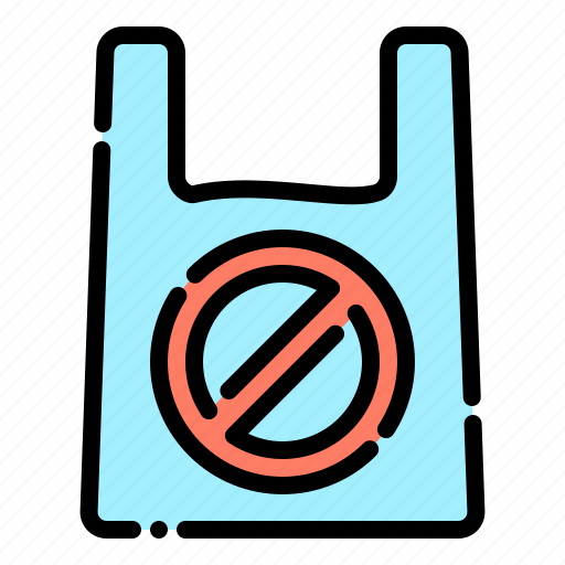 No plastic, forbidden, prohibited, restricted icon - Download on Iconfinder