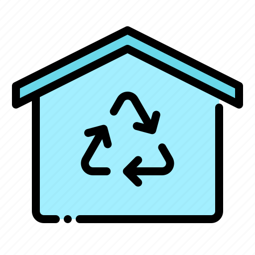 Home, house, recycle, eco icon - Download on Iconfinder