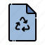 paper, recycle, document, business 
