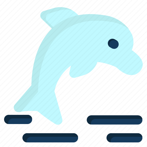 Dolphin, dolpin, fish, sea, ocean icon - Download on Iconfinder