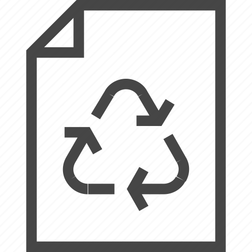 Ecology, recycling, sheet, paper, eco icon - Download on Iconfinder