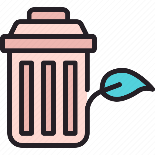 Recycle, bin, garbage, ecology, nature, plant icon - Download on Iconfinder