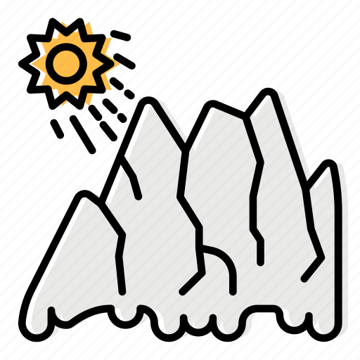 Iceberg, environment, melting, sea, arctic, glacier, mountain icon - Download on Iconfinder