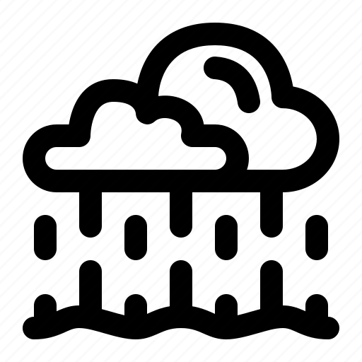 Rain, weather, cloud, forecast, nature, rainy, water icon - Download on Iconfinder