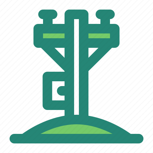 Electric pole, tower, electricity, power, voltage, electricity pole, electric tower icon - Download on Iconfinder
