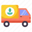 logistics, vehicle, car, ecological, transport