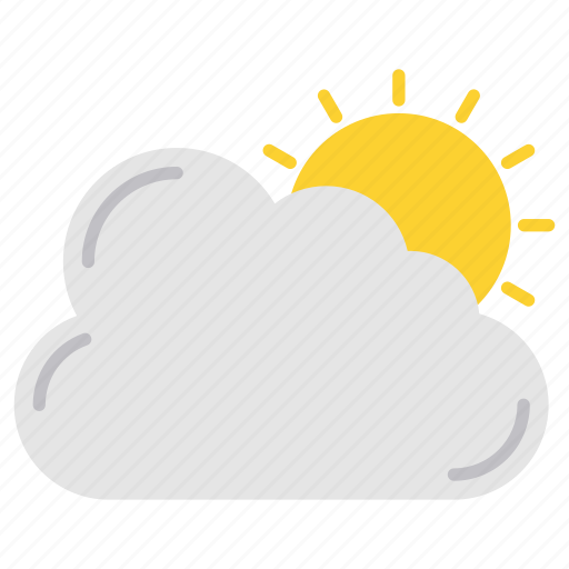 Partly, cloudy, clouds, rain, weather icon - Download on Iconfinder