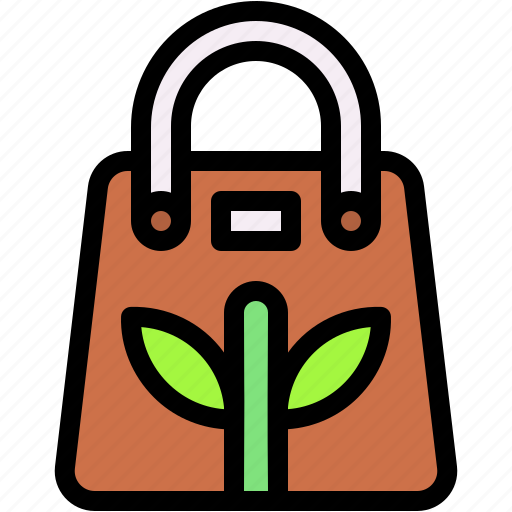 Organic, bag, zero, waste, ecology, and, environment icon - Download on Iconfinder