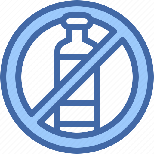 No, plastic, bottle, liquid, not, allowed, ecology icon - Download on Iconfinder