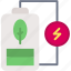 eco, battery, leaves, green, energy, level, leaf, environment 